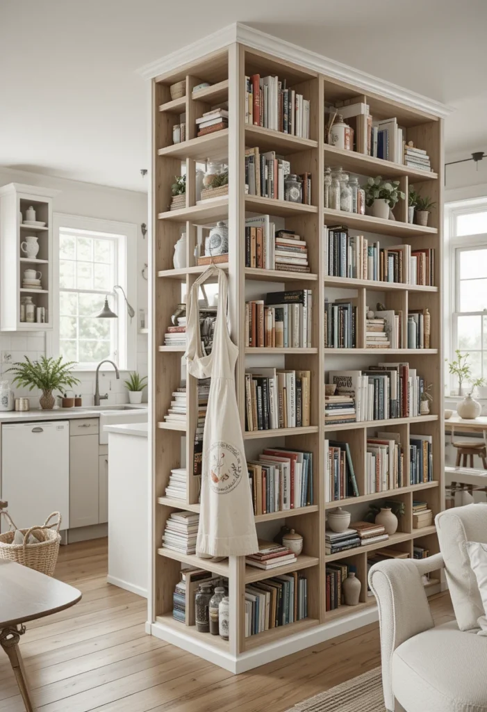 Bookshelf Room Dividers
