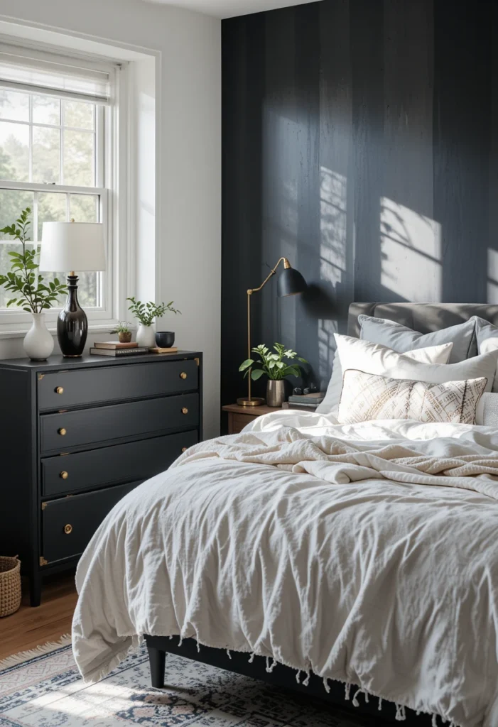 Budget-Friendly Black Bedroom Ideas