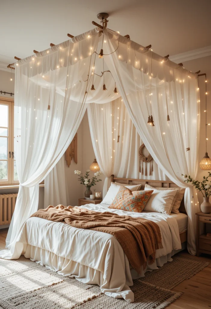 Canopy Beds and Hanging Elements