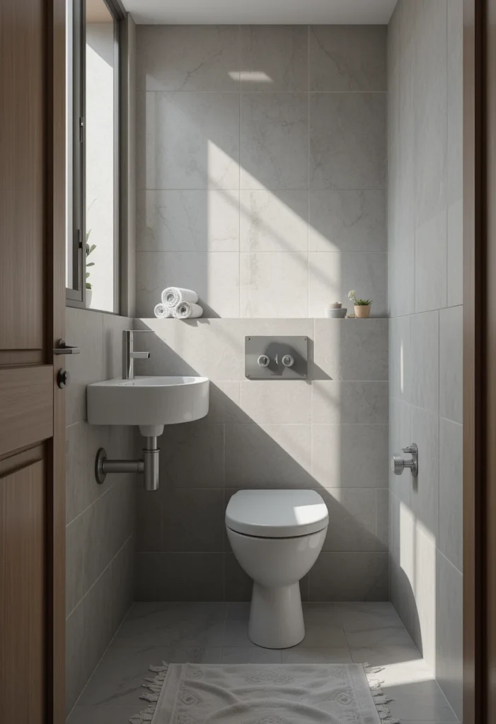Choose Space-Saving Fixtures