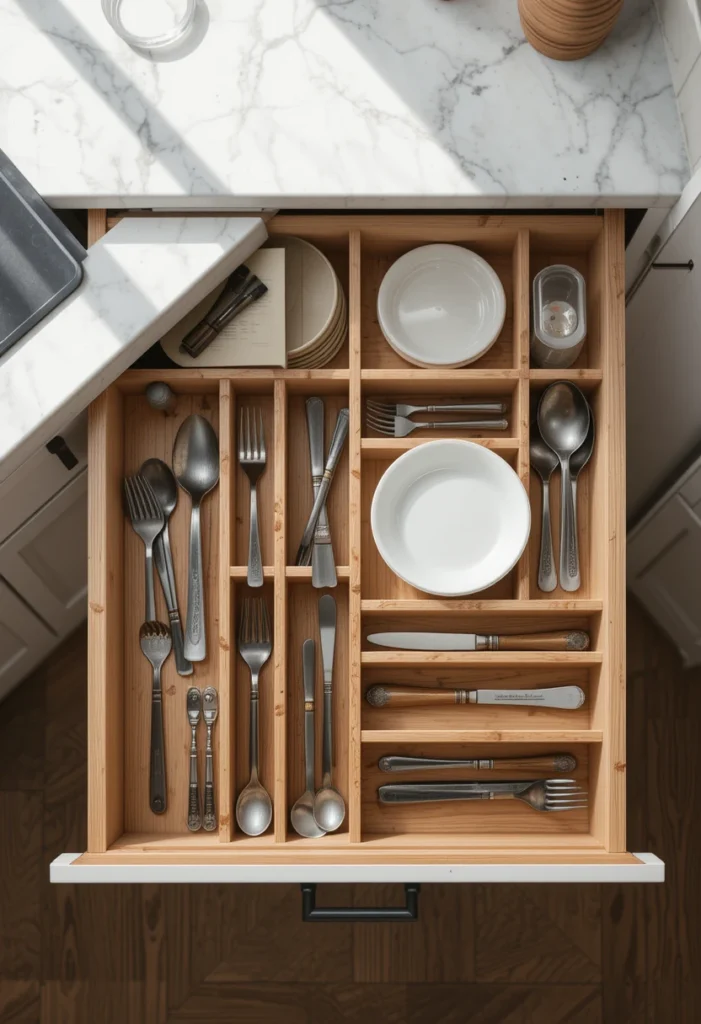 Corner Drawer Organizers