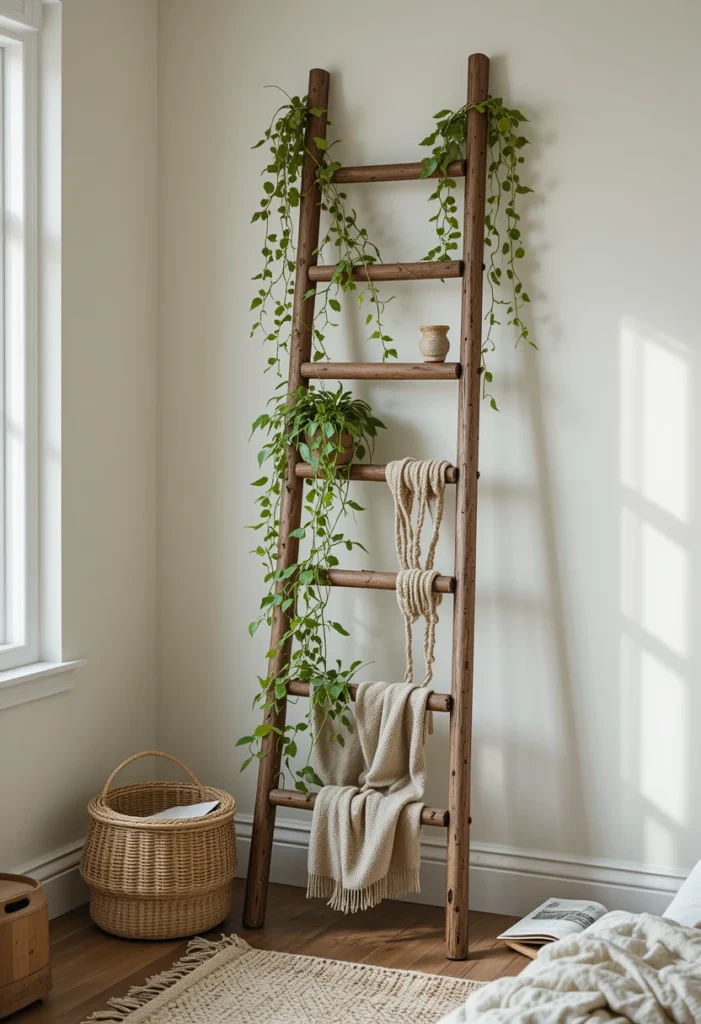 Corner Plant Ladder Display