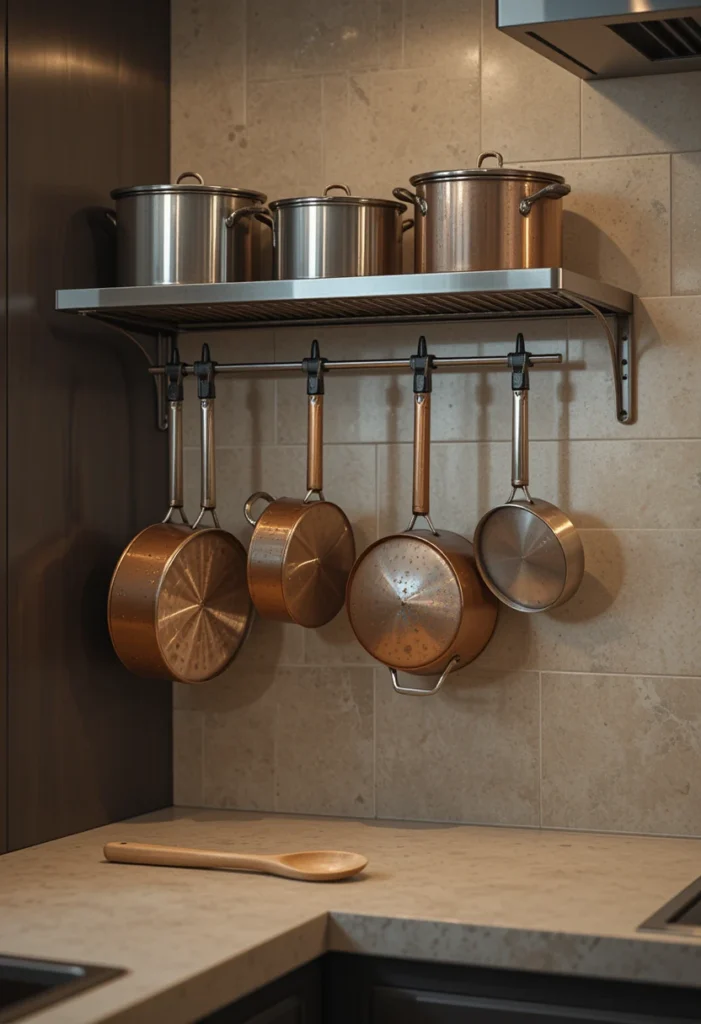 Corner Pot Racks