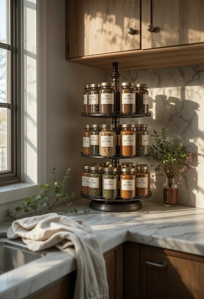 Corner Spice Racks