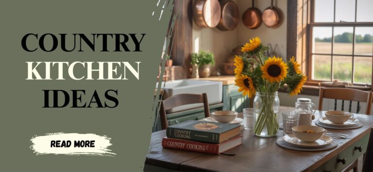 Country Kitchen Ideas That Blend Style and Comfort