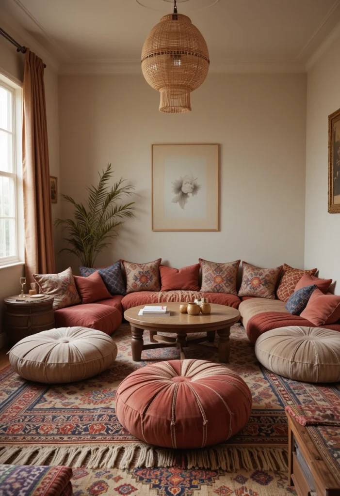 Create Cozy Floor Seating Areas