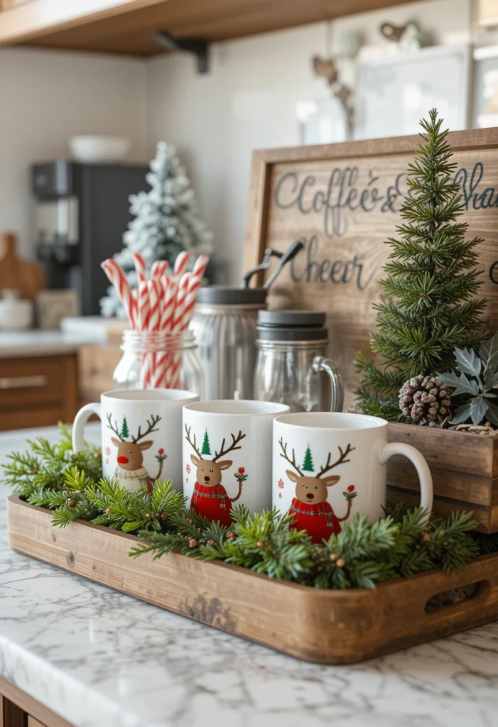 Create a Festive Coffee Station
