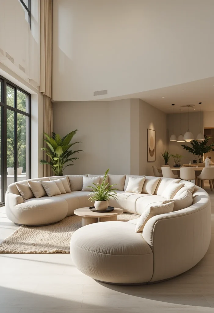 Curved Corner Sofas