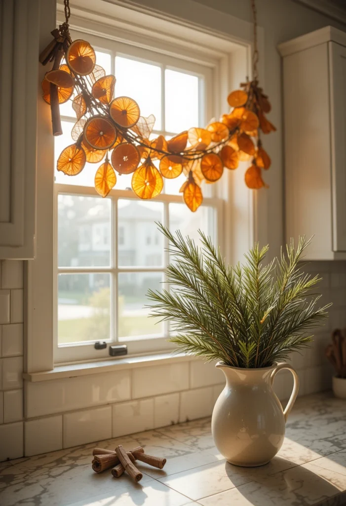Dried Orange Slice Garlands