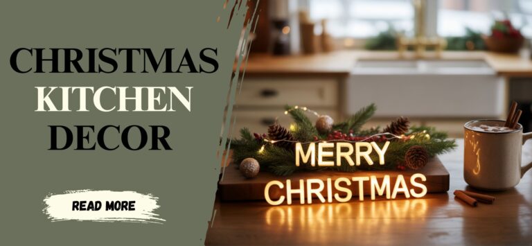 Easy Christmas Kitchen Decor Ideas for a Holiday Vibe