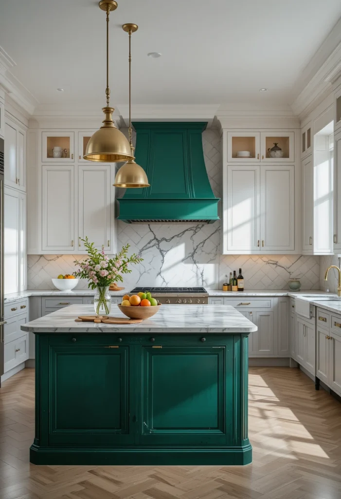 Emerald Green Island Statement