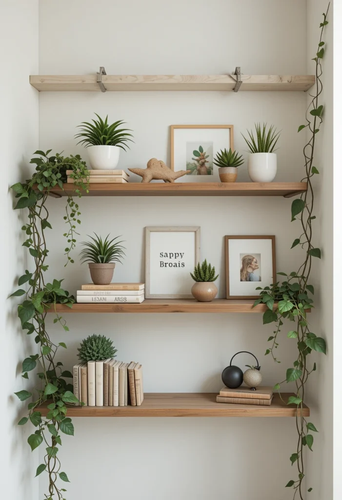 Floating Shelf Cascades
