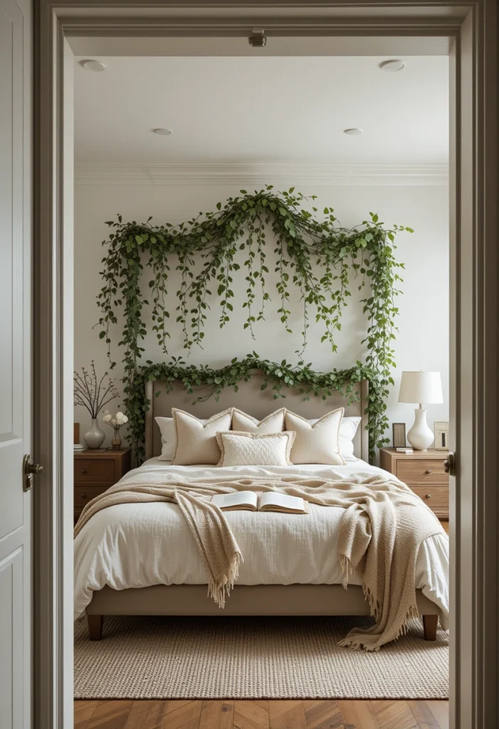 Headboard Vine Cascade