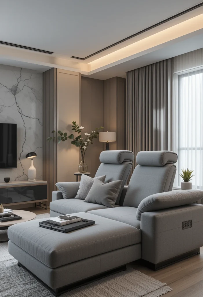 High-Back Corner Sofas