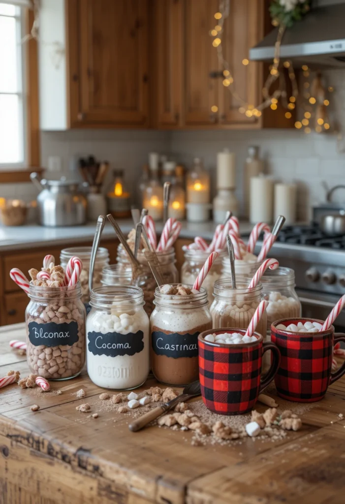 Hot Chocolate Station Setup