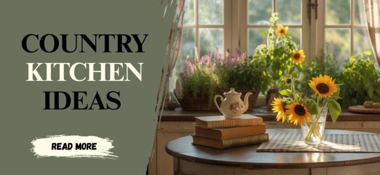 How to Create a Cozy Country Kitchen Look