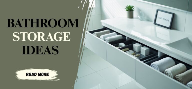 How to Organize Your Bathroom with Smart Storage Ideas