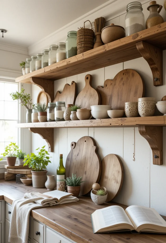 Install Open Shelving with Personality