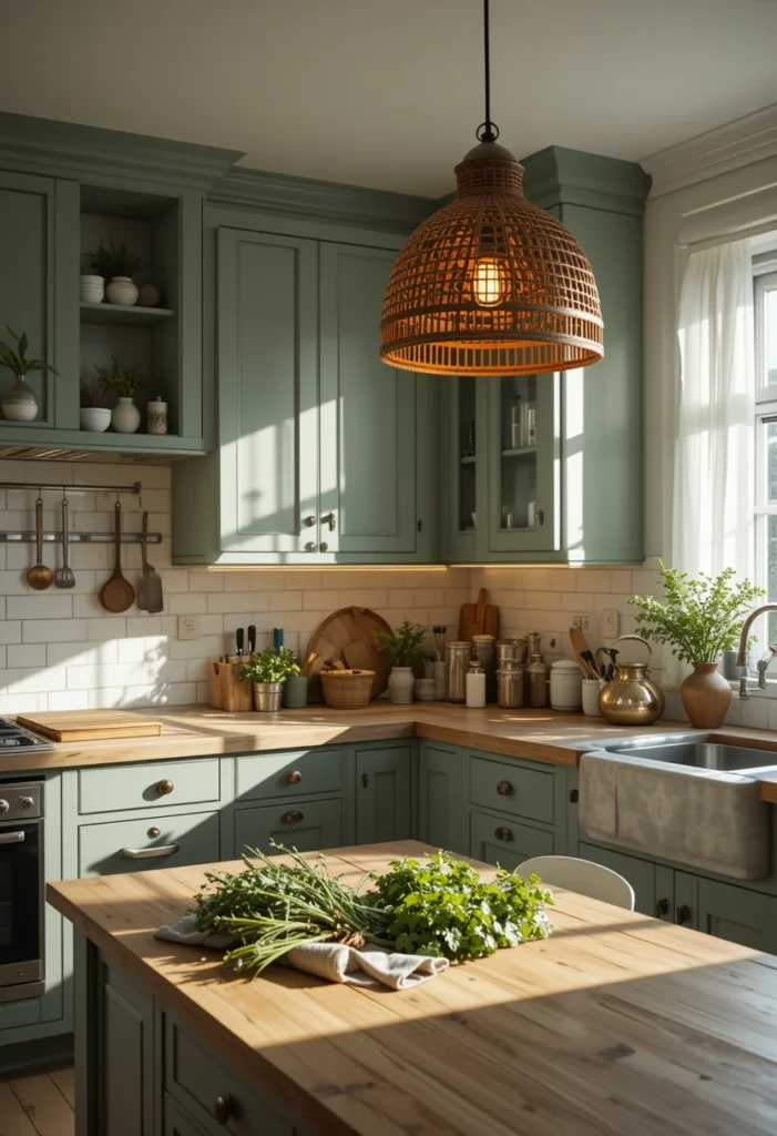Lighting Your Green Kitchen Right