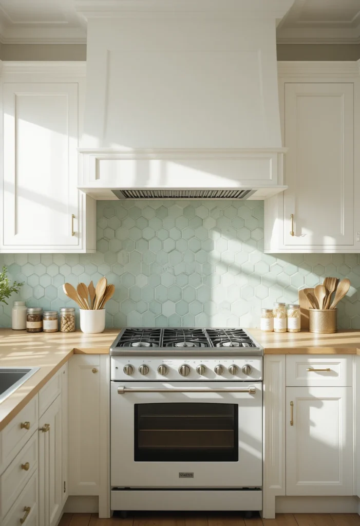 Mint Green Backsplash Magic