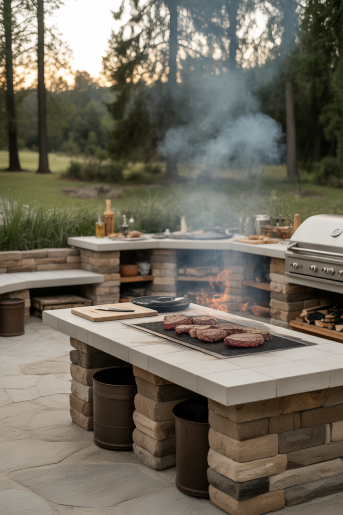 Multi-Level Cooking Zones
