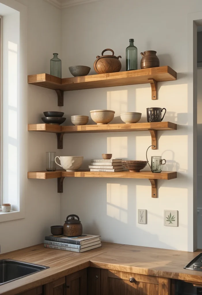 Open Shelving With Purpose