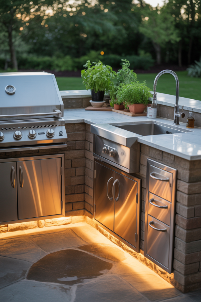 Planning Your Outdoor Kitchen Layout