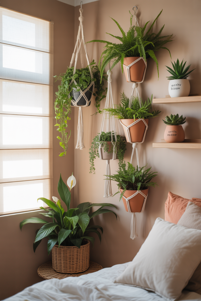 Plants as Living Wall Decor