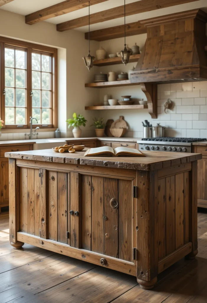 Reclaimed Wood Islands