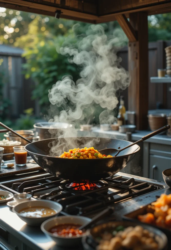 The Asian-Inspired Wok Station