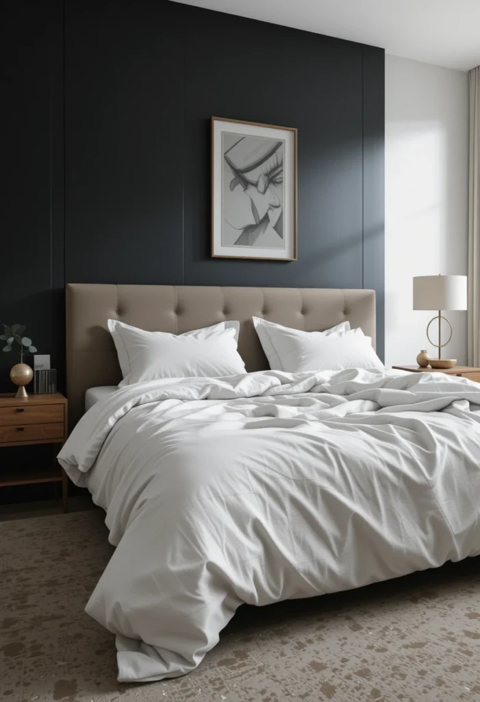 The Classic Black Accent Wall