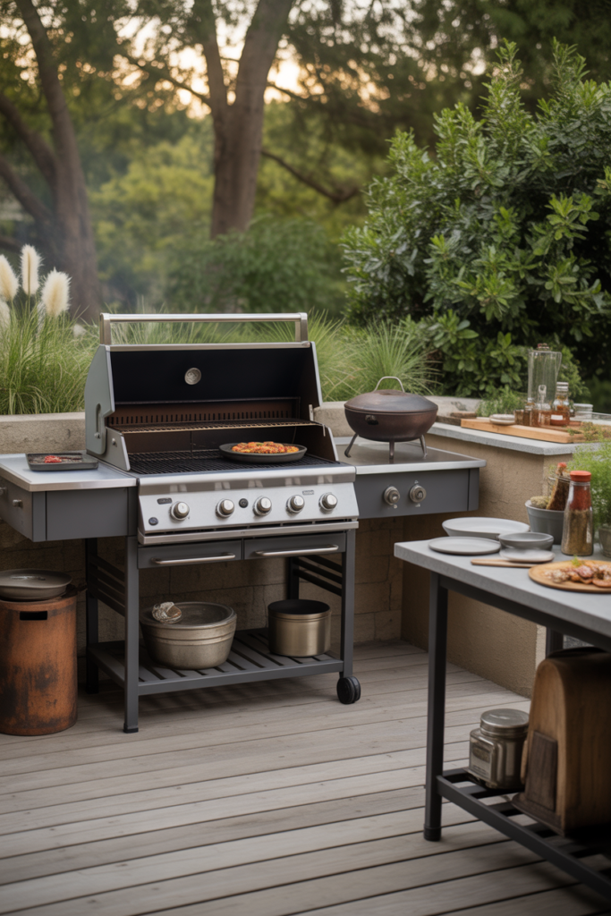 The Multi-Tasking Grill Station