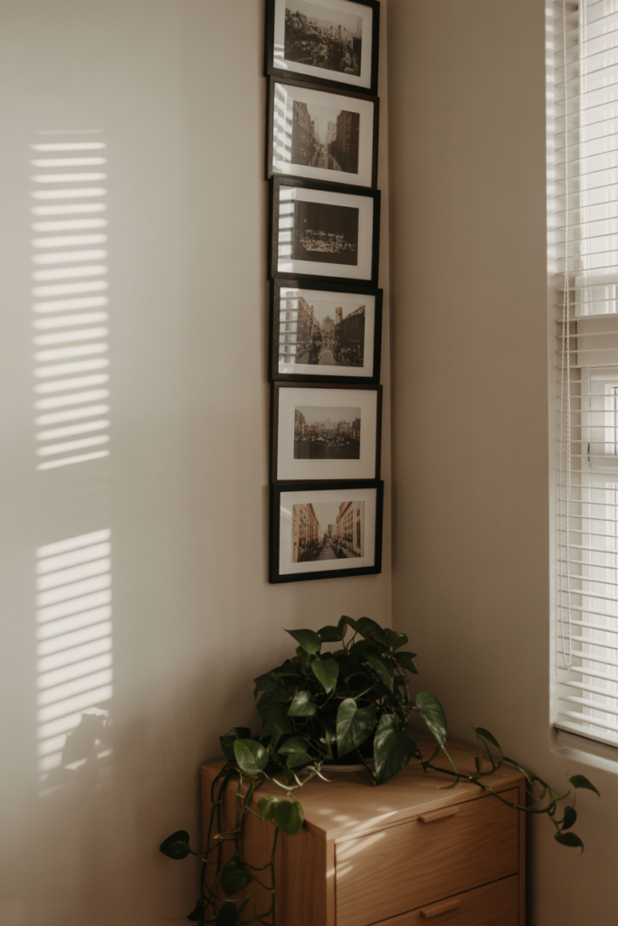 Transform Empty Corners with Tall Art
