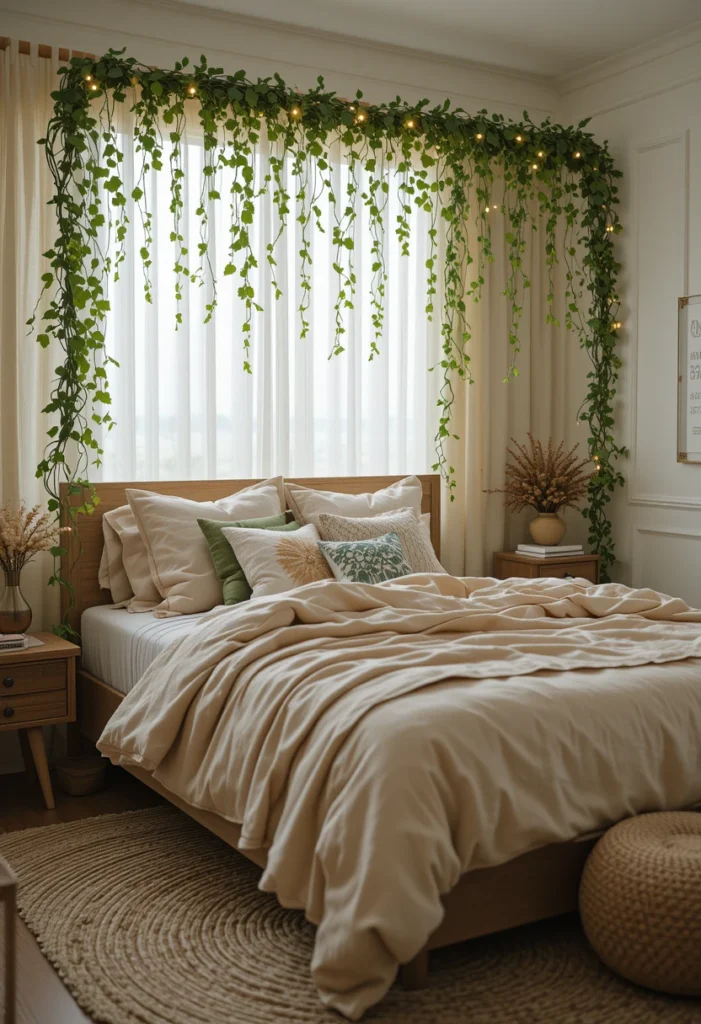 Why Fake Vines Actually Rock for Bedroom Decor