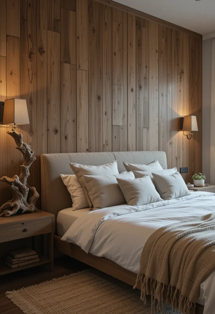 Wood Accents for Warmth